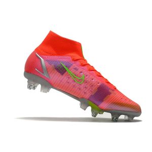 Nike Mercurial Superfly Elite SG PRO AC Spectrum Červené stříbrný